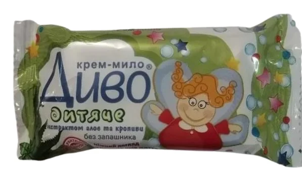 Крем-мило дитяче "Диво" з екстрактом Алое та Кропиви, 70 г